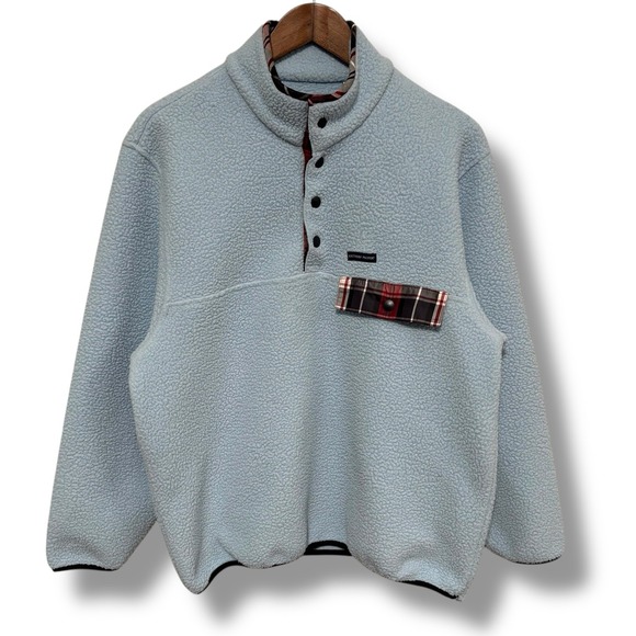 Southern Proper Men's 1/4 Snap Pullover Fleece Sweater Size Small 22‎ x 27 - Picture 1 of 6